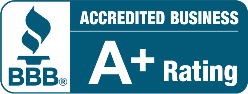 BBB A+ rating badge